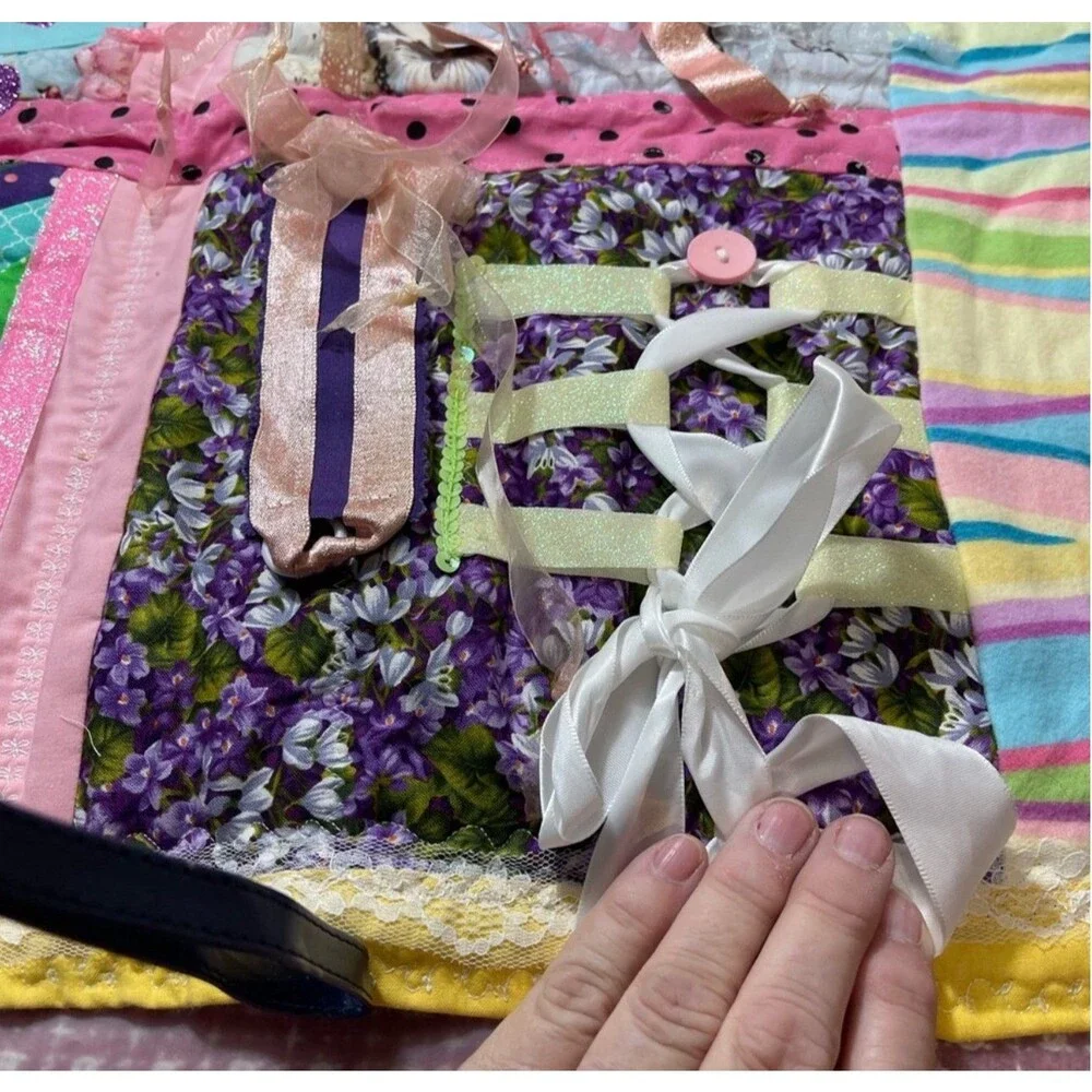 Fidget Quilt!  Pastel colors/bright and cheerful
